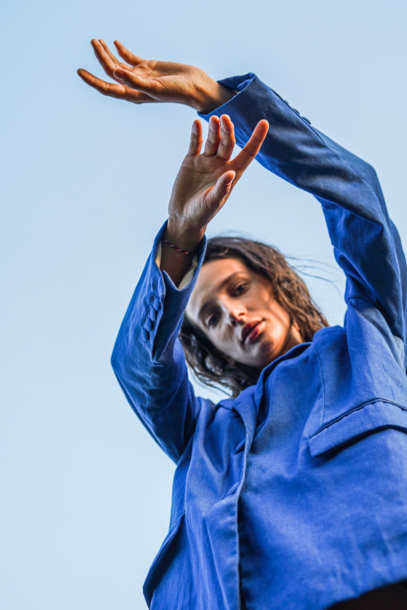 Azure Oversized Blazer - Punta Loca