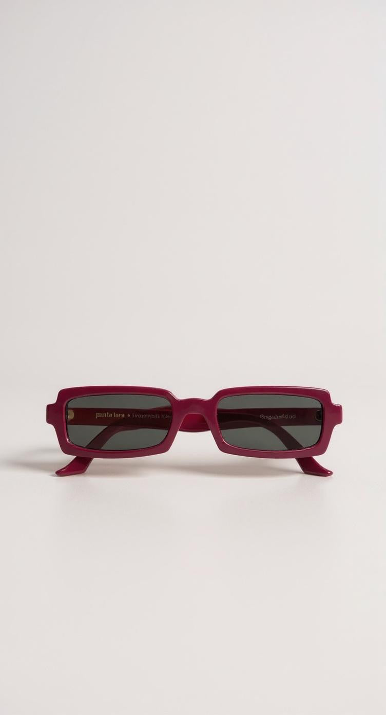 Singularidad Burgundy sunglasses