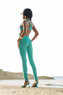 Celestina Jumpsuit Oceanic Turquoise - Punta Loca 