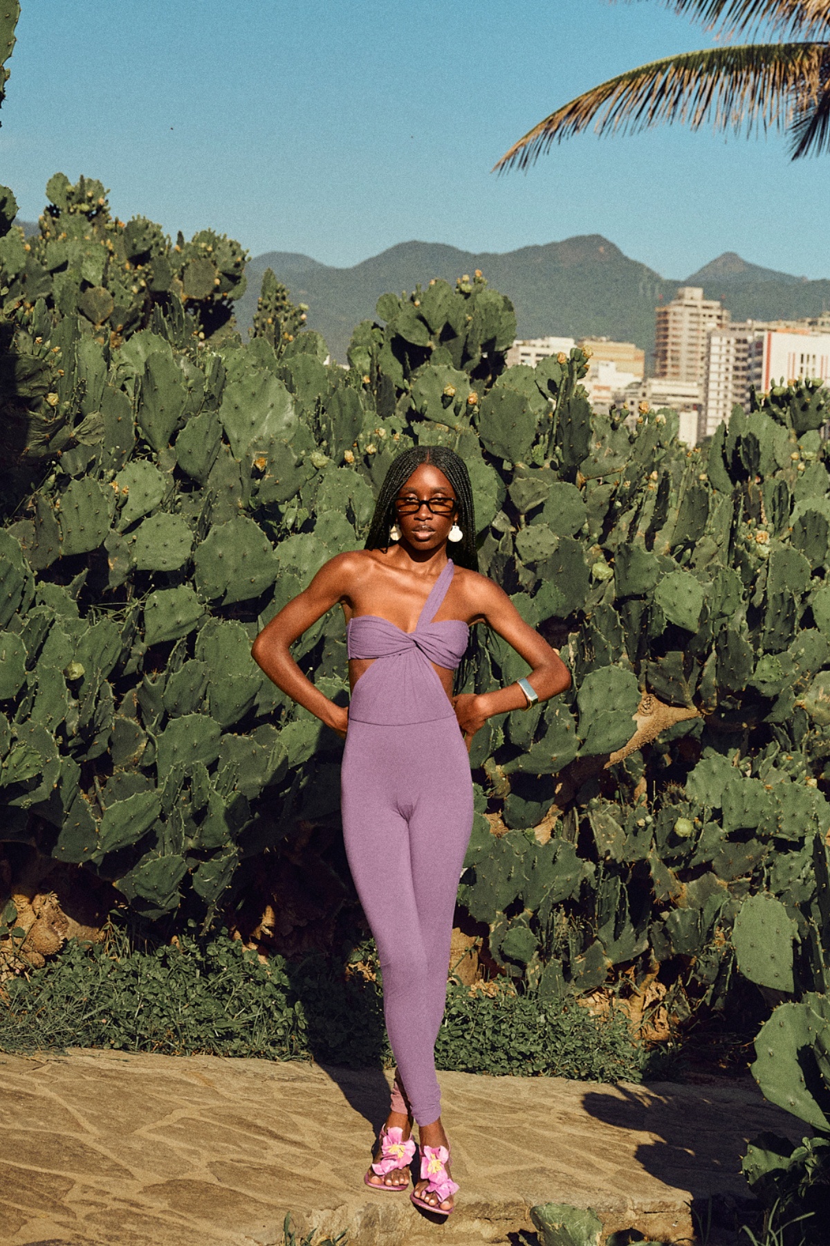 Celestina Jumpsuit Dusty Orchid
