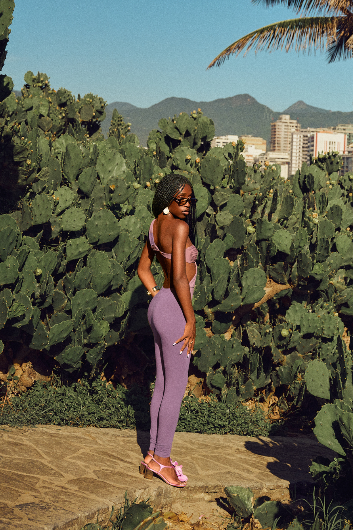Celestina Jumpsuit Dusty Orchid