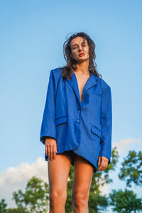 Azure Oversized Blazer - Punta Loca 