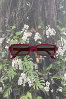 Singularidad Burgundy Sunglasses - Punta Loca 