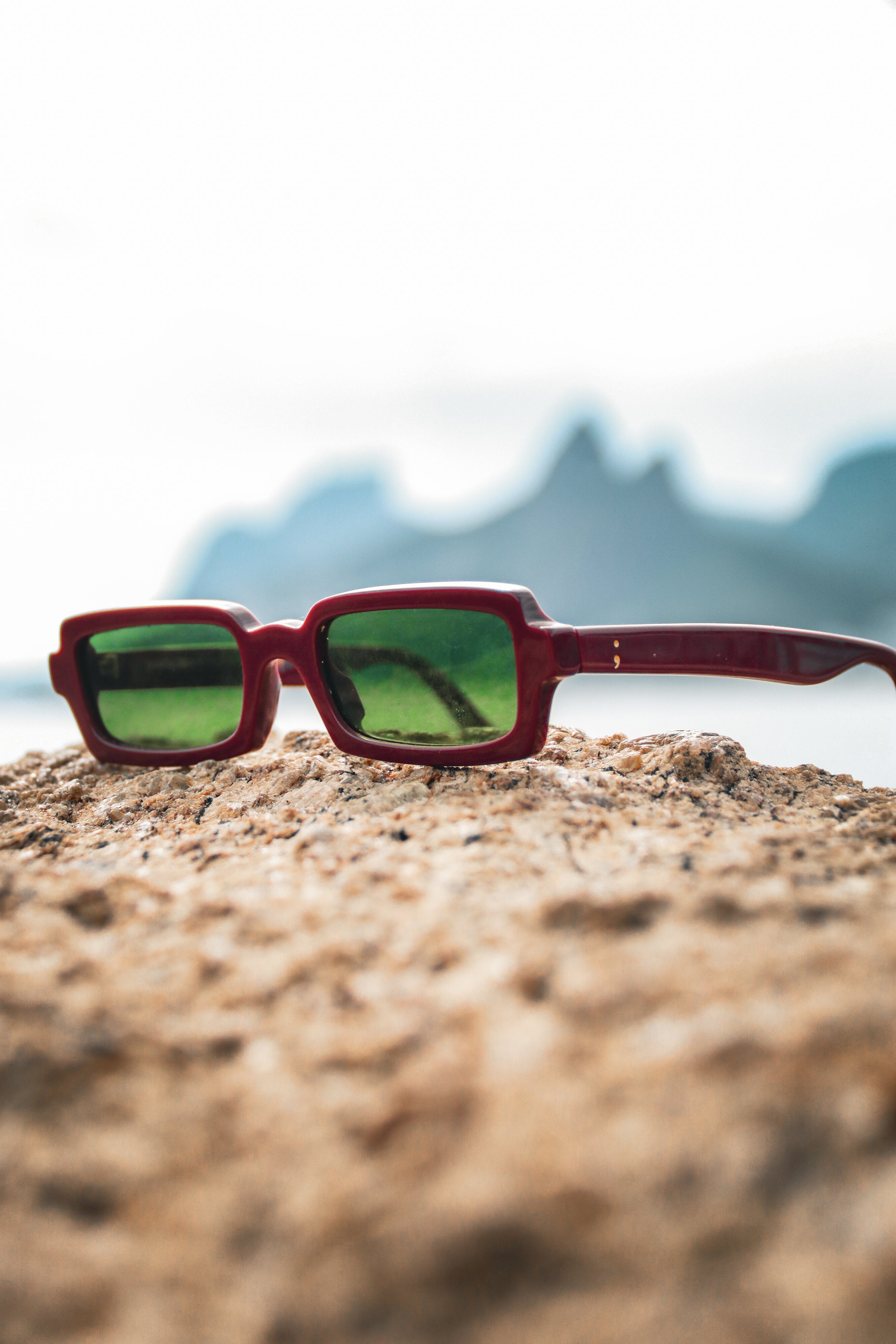 Singularidad Burgundy Sunglasses - Punta Loca 