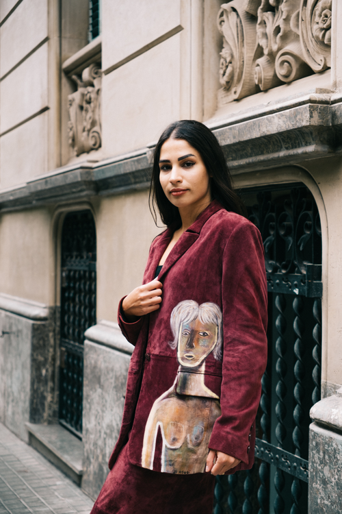 "Coincidencia?" Suede Blazer - Punta Loca 