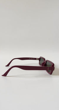 Singularidad Burgundy sunglasses