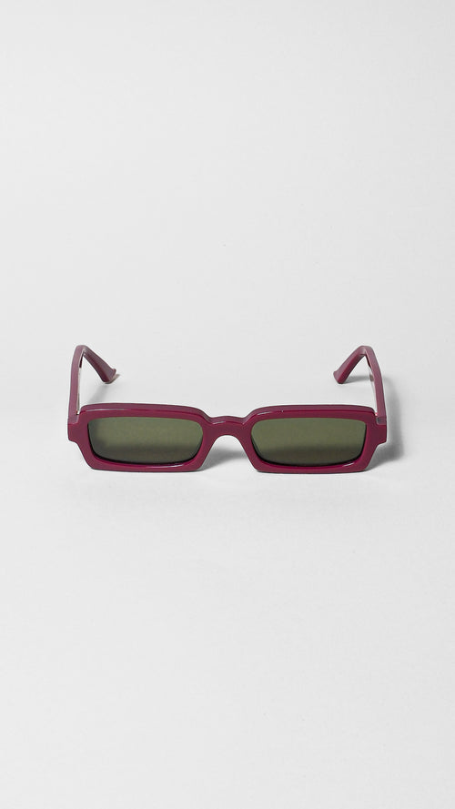 Singularidad Burgundy Sunglasses - Punta Loca 