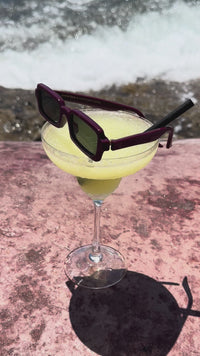 Singularidad Burgundy sunglasses